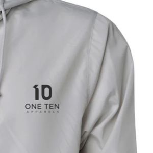 <b>Men's</b> Water Resistant Windbreaker Anorak <b>Jacket</b> Lightweight Hooded Pullover Outerwear <b>for</b> Outdoor Sports and Casual Fashion - Product Image 6