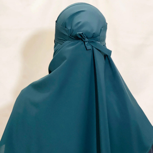 Niqab musulman uni de qualité supérieure pour femmes, voile facial islamique doux et respirant, couvre-hijab pour usage quotidien et tenue modeste - Product Image 5