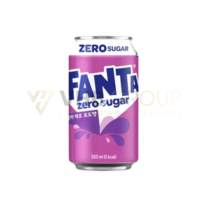 COCA COLA FANTA ZERO AZÚCAR, REFRESCANTE, ORIGEN COREA, 350ML - Product Image 2