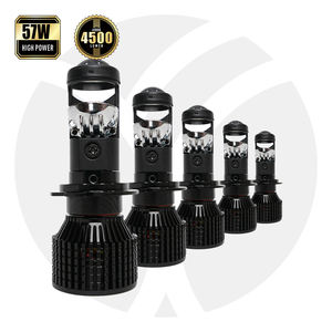 YUFING Nouveau phare LED miniature de qualité supérieure H4 H11 90W H7 Petit projecteur à lentille LED Ampoule de phare pour voitures - Product Image 1