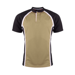 Maillot de sport color block à manches courtes, T-shirt de baseball à manches raglan, Haut d'uniforme d'équipe - Product Image 1