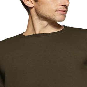 Sudadera de algodón/poliéster para hombre, cuello redondo, superventas, ropa masculina, sudadera lisa sin estampado - Product Image 2