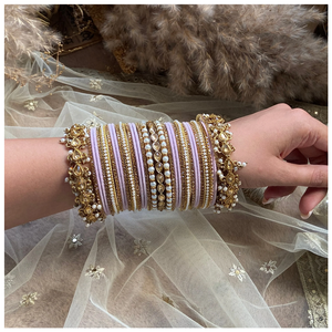 Hand Embroidery Ribbon Bangles Bracelet Set Multicolor Women Fashion Jewelry <b>Accessories</b> - Product Image 6