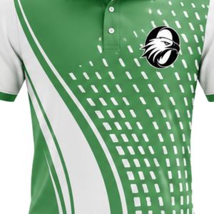 Conjunto de Cricket Sublimado Verde y Blanco para Hombre, Jersey y Pantalones Cortos de Manga Corta, Uniforme de Equipo de Alto Rendimiento, Ropa para Partidos al Aire Libre - Product Image 6