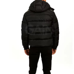 <b>Top</b> Seller Low Price Full Sleeve Hooded <b>Bubble</b> Jacket Custom Printed Front Design Breathable Eco-Friendly for Winter Outdoor Use - Product Image 6