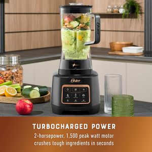 Licuadora Oster Extreme Mix de 1500W de Alta Velocidad con Jarra de 64 Oz, Programas Automáticos y Cuchilla de 10 Puntas - Product Image 3