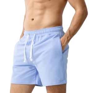 Premium Quality Men's Gym Fitness Shorts Casual 100% Cotton Bermuda Shorts Outdoor Jogging Workout <b>Knee</b> Length Custom Pattern - Product Image 5