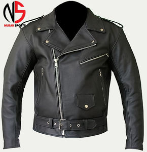 Veste en cuir de mouton de qualité supérieure, style personnalisé, nouvelle collection 2026, veste en cuir de qualité supérieure pour homme, veste noire pour homme, produit de qualité supérieure - Product Image 1