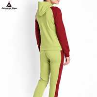 Ensemble de survêtement personnalisé pour femme, respirant, épais, en coton, avec sweat à capuche oversize et pantalon de survêtement, pour le sport et la course