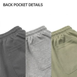Shorts de sport pour hommes personnalisés, séchage rapide, avec poches, pour fitness et musculation, vente en gros, durables, style cargo, direct usine - Product Image 2