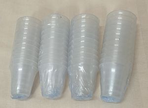 Durable Deluxe Five Tray Communion Set with 200 Plastic Cups Stainless Steel <b>Mirror</b> Polish Finish Bottom Ring Church Use - Product Image 5