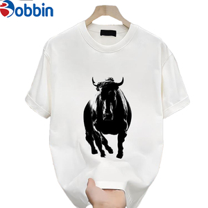 Camiseta de Alta Calidad para Hombre, Talla Grande, Personalizable con Impresión Digital y Logotipo, 100% Algodón Tejido, Manga Corta, Secado Rápido, Antiarrugas - Product Image 4