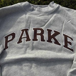 Women's Parke-style <b>Mock</b> <b>Neck</b> Lightweight Oversized Streetwear Sweatshirt Pink Solid Long Sleeve Cotton Casual Varsity Style - Product Image 3