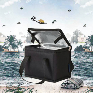 Vietnam Factory Custom Logo 600D Oxford Lunch Bag Insulated Large Cooler Bags Portable Takeaway Food Delivery Lunch Cooler Bags - Product Image 4