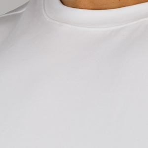 Chemise à manches courtes blanche pour homme, confortable, élégante, en coton de qualité supérieure, pour la salle de sport, vêtements décontractés, vente en gros - Product Image 5