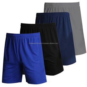 Shorts de badminton personnalisés pour hommes, impression numérique, polyester/coton, couleur unie, respirant, séchage rapide - Product Image 1