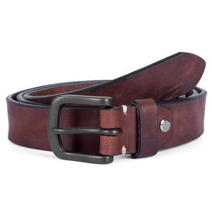Genuine Leather Belt Cow Hide Solid Long Lasting Water Resistance High Quality Belts Casual Men's Belt Durable Style From India - Product Image 1