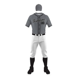 Maillots et pantalons de baseball personnalisés de qualité supérieure, vente en gros de vêtements de sport, ensembles d'uniformes de baseball, dernier design - Product Image 2