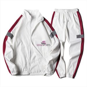 กางเกงวอร์มมีฮู้ดสำหรับผู้ชาย ป้องกันลม ระบายอากาศได้ดี เป็นมิตรกับสิ่งแวดล้อม เหมาะสำหรับการฝึกซ้อมในฤดูใบไม้ร่วงและฤดูหนาว สำหรับผู้ใหญ่ ออกกำลังกาย วิ่งจ๊อกกิ้ง - Product Image 2