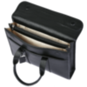 Stylish Modern Office <b>Briefcase</b> SAKOS Smart Compact <b>Leather</b> Material Handle Closure Waterproof - Product Image 5