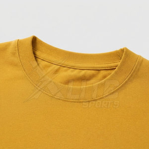 Premium Soft Cotton <b>Long</b> Sleeve Oversized <b>T</b>-<b>Shirt</b> for <b>Men</b> Neck Drop Shoulder Loose Fit Breathable Quick Dry Summer Street Daily - Product Image 3