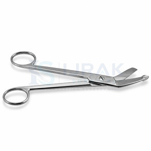 Tijeras para Vendajes de Acero Inoxidable, Tijeras Quirúrgicas, Pinzas Médicas Manuales para Primeros Auxilios y Uso en Quirófano - Product Image 1