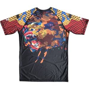 เสื้อรัดกล้ามเนื้อแขนสั้นแบบใหม่สำหรับผู้ชาย สำหรับ MMA และการต่อสู้แบบ Grappling - Product Image 2