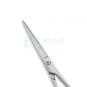 Ciseaux à cheveux professionnels en acier inoxydable, pointe acérée, pour droitiers, manche moyen, outils de salon de coiffure - Product Image 2