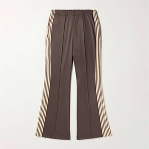 Pantalon de jogging ample en coton pour homme, taille haute, style décontracté, avec broderie et patchs déchirés, coupe évasée, personnalisable avec logo OEM - Product Image 3