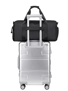 Bolsa de Viaje de Fin de Semana para Gimnasio de Gran Capacidad (30-40L) con Compartimento para Zapatos de Cuero PVC, ARGZOZ IMPEX, Bolsa de Lona Personalizada de Alta Calidad - Product Image 2