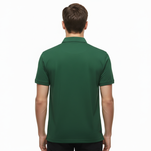 เสื้อโปโลทรงปกติ ขายส่ง ผ้าฝ้าย 260 GSM แขนสั้น สวมใส่สบาย สไตล์สตรีทแวร์ เนื้อผ้านุ่ม ไม่หด บริการ OEM/ODM - Product Image 3