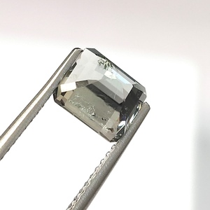 Turmalina Zambiana Gris Natural de 2.0 Quilates, Corte Octogonal Cuadrado, Corte Brillante, Gema Suelta con Brillo Excepcional para Joyería - Product Image 4