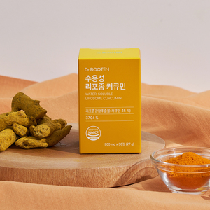 DR.ROOTEM Curcumina Liposomal Soluble en Agua, Extracto de Cúrcuma Grado JP, Tableta Coreana Antiinflamatoria, Suplemento OEM - Product Image 4