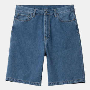 Shorts en jean pour hommes personnalisés, style vintage délavé, coupe ample, fabricant OEM en gros, shorts en coton respirant - Product Image 5