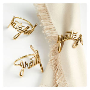 Anneaux de serviette en acier inoxydable finition brillante haut de gamme pour les intérieurs de maison contemporains - Product Image 2