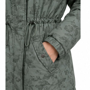 Chaqueta Parka de Moda para Mujer, para Exteriores, con Interior Cálido y Cómodo, Capucha Ajustable y Tecnología de Tela Resistente al Agua - Product Image 5