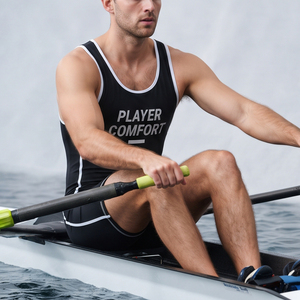 Uniforme de Remo sin Mangas 100% Poliéster, Personalizado para Equipos Deportivos, Traje de Remo Ligero, Ropa Deportiva para Equipos de Remo - Product Image 5