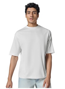 Camiseta Oversize Bordada para Hombre y Mujer, Hombros Caídos, Corte Holgado, Manga Corta, Algodón Casual, Estilo Urbano, Top Unisex Oversize Holgado - Product Image 6