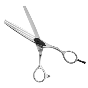 กรรไกรตัดผมคุณภาพสูงระดับมืออาชีพ ทำจากสแตนเลส พับได้ น้ำหนักเบา สำหรับคนถนัดขวา เหมาะสำหรับการตัดผมบาง - Product Image 6