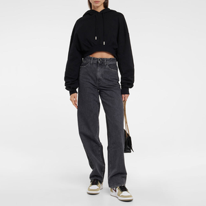 Sudadera Casual Ecológica para Mujer con Estampado Personalizado, Impresión Digital, Corte Holgado, Otoño Invierno, Rayas, Poliéster - Product Image 4