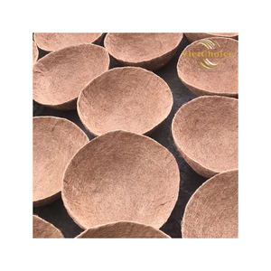 Vente en gros de doublures de pots de fleurs en fibre de coco durables, légères, biodégradables et écologiques pour l'intérieur et l'extérieur, jardinières minimalistes - Product Image 6