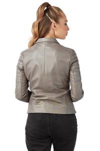 แจ็คเก็ตหนังสไตล์เรียบง่าย ผลิตในปากีสถาน ขายจากโรงงาน แฟชั่นใหม่ คุณภาพสูง แจ็คเก็ตหนังสำหรับผู้หญิง - Product Image 2