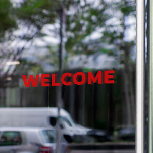 Pegatinas de Vinilo Rojo Personalizadas con Letras, Resistentes a los Rayos UV, para Señalización de Eventos, Decoración Navideña, Publicidad en Vehículos - Product Image 5