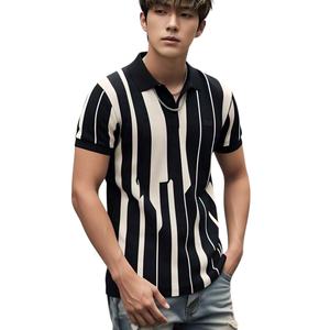 เสื้อโปโลผู้ชาย แบรนด์ Polo Ralph Lauren สำหรับธุรกิจและทำงาน ทรงตรง คอตั้ง ตัดเย็บอย่างดี เนื้อผ้านุ่ม ระบายอากาศได้ดี มีไซส์พลัส - Product Image 1