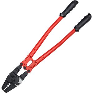 Pinza Industriale Manuale da 24 Pollici per Taglio Cavi e Funi Metalliche, con Manicotti in Acciaio Inossidabile e Alluminio per Diametri da 1/16, 3/32, 1/8, 5/32, 3/16 Pollici - Product Image 4
