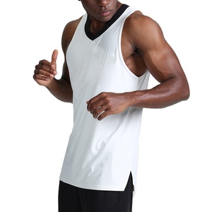 Verano nuevos hombres chaleco gimnasio camiseta sin mangas hombres Fitness Camisa sin mangas deportes camiseta gimnasios ropa Chaleco de entrenamiento - Product Image 3