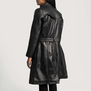 Chaqueta de Cuero de Manga Larga para Mujer, Chaqueta Gruesa Informal de Moda para Gimnasio, Talla Grande, Abrigo de Invierno para Mujer - Product Image 2