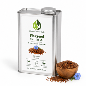 Aceite de Linaza 100% Orgánico de Grado Alimenticio, Proveedor al por Mayor, Fabricante, Exportador |   Aceites Naturales de la India - Product Image 3