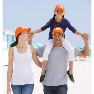 Unisex 6-Panel Cotton Baseball <b>Cap</b> Solid Color Adjustable Fit Casual Children's Canvas Fabric Fitted Back Closure Heat-Transfer - Product Image 3