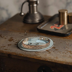 สร้อยข้อมือโลหะเคลือบทองสำหรับผู้หญิงปรับได้ลายดอกไม้กำไลข้อมือดีไซน์ทางศาสนาแบบดั้งเดิมสมัยใหม่ - Product Image 4